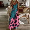 thumbnail image 3 of Leopard Print Pattern Design Sleeveless Dress Woman Fashion Long Dresses Women's Summer Suit Dress 2025, 3 of 7