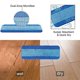 thumbnail image 3 of Paquete de 3 Almohadillas de Microfibra para Bona Fregona Almohadilla de Limpieza de Microfibra Compatible con Bona Mop para Limpiador de Suelos de Madera Dura Bona, 3 of 5