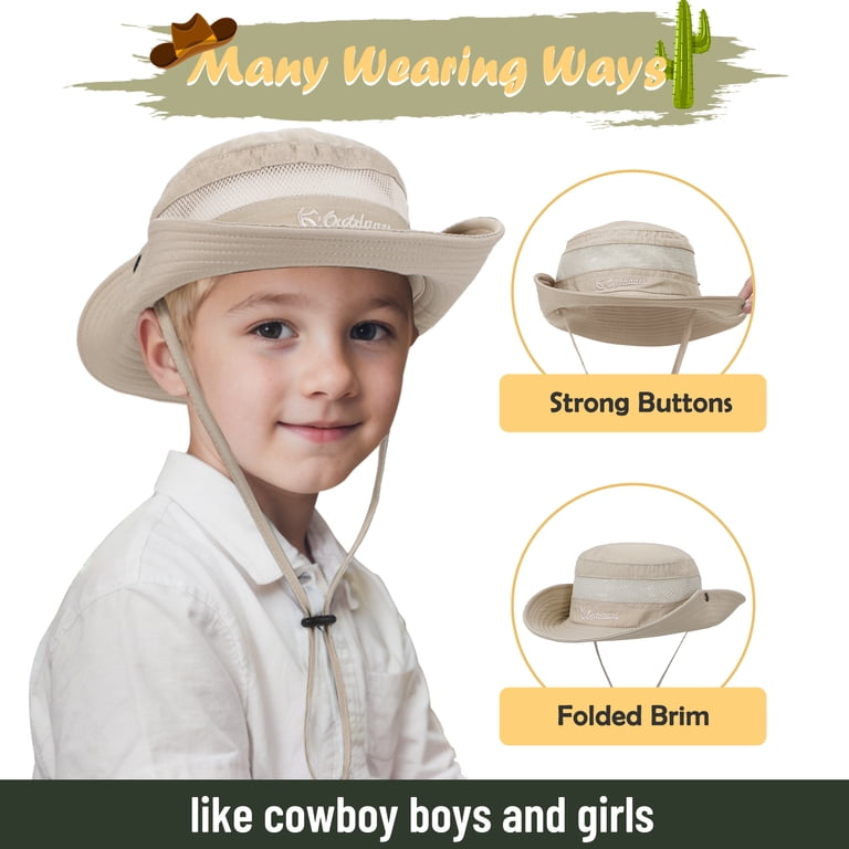 Zando Kids Sun Hat Wide Brim Bucket Hat 2-Pack photo 3