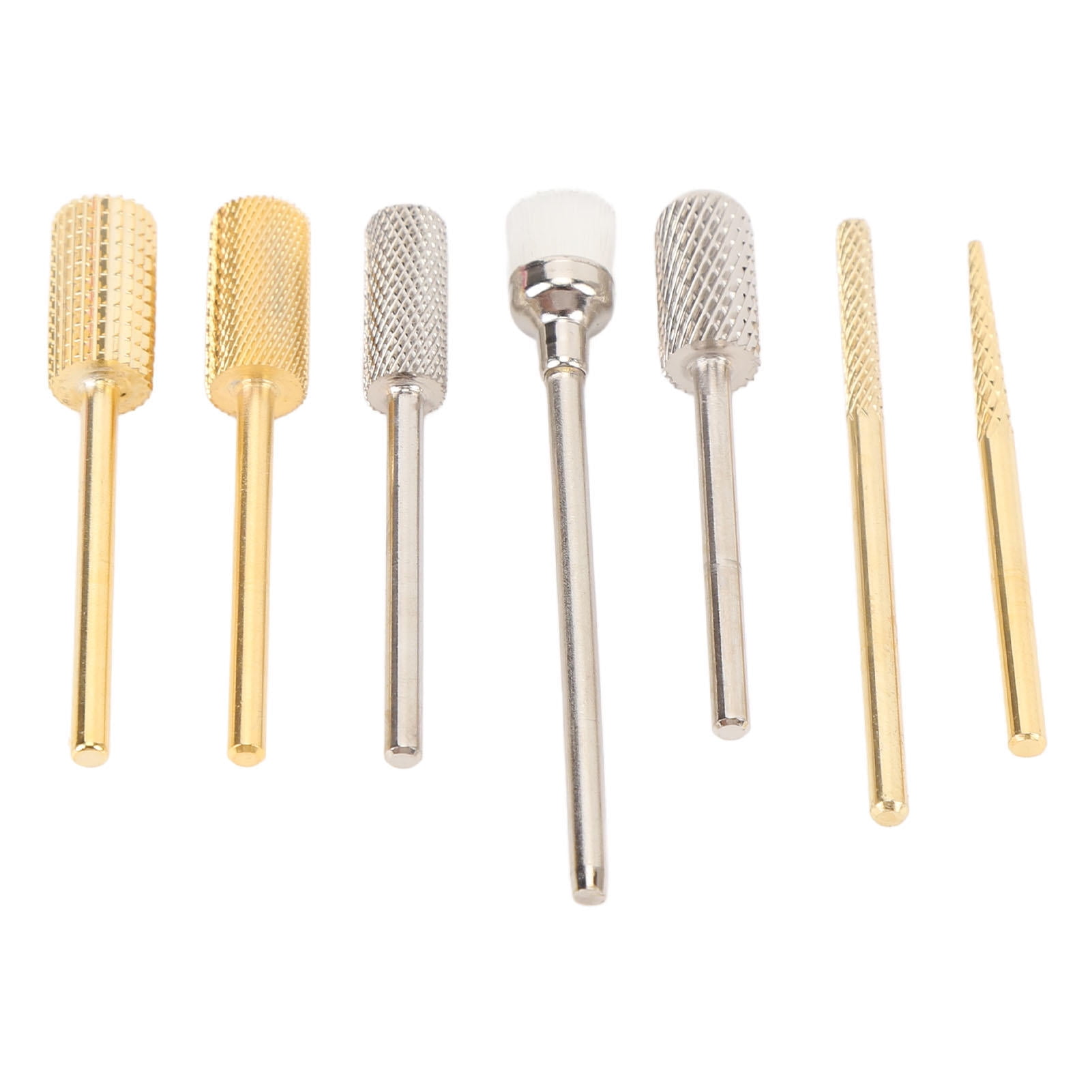 BOKYAN 7‑Piece Nail Drill Bit Set – Tungsten Steel & ABS, Electric Nail File for Acrylic, Gel, Polish Removal & Grinding – Ergonomic, Portable Manicure Tool