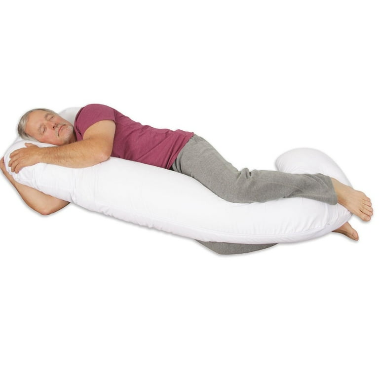 Leachco Dr Snoogle Total Body Pillow White Walmart