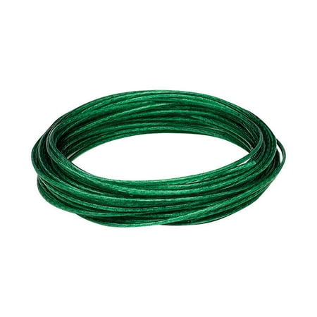 

SecureLine 5/32 in. D X 50 ft. L Green Cabled Wire Plastic Clothesline Wire