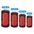 thumbnail image 5 of Uxcell Compression Stuff Sack, 25L Waterproof Sleeping Bag for Backpacking, Red, 5 of 6