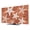 Burnt Orange, variant on TV Cover Indoor, Navy Blue Starfish Stretch TV Dust Cover Television Screen Protector, Coral Shell Ocean Vintage Coastal Elastic Polyester Display Covers, Monitor Slipcover for LED LCD TVs 32 Inch
