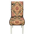 thumbnail image 7 of TSOVTHRID Boho Mandala Floral Print Quilted Dining Chair Seat Covers Stretch Seat Cushion Slipcovers Cozy Washable Dining Chair Slipcovers with Elastic Band, Set of 4, 7 of 7