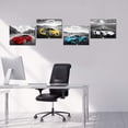 thumbnail image 2 of Póster mural Canvaszon para coche en blanco y negro, 40 x 50 cm x 4 unidades, 2 of 8