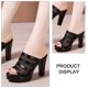 thumbnail image 3 of YSNOOWE 1Par Femenino Negro Con Antideslizante Y Extrema, 3 of 8