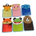 thumbnail image 4 of 6 alfombrillas sensoriales, juguetes sensoriales, animales, equipo de juego, para niños, almohadillas sensoriales de panel de pared táctil para aulas, 4 of 10