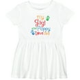 thumbnail image 3 of Inktastic My Gigi and Poppy Love Me Girls Baby Dress, 3 of 5