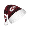thumbnail image 2 of Gorros navideños personalizados para adultos del equipo de fútbol KC Chiefss, gorros de decoración navideña, gorros de regalo navideño, 2 of 7