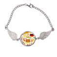 thumbnail image 1 of Cultura costumbres histórica bandera de Alemania Pulsera pulsera pulsera alas de ángel pulsera, 1 of 3