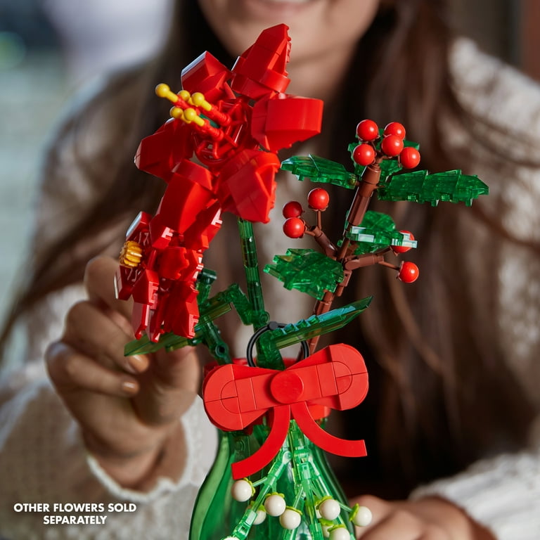 Brickcraft Bricktanicals Holiday Vase 3in1 Brick Building Kit (70