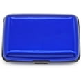 thumbnail image 4 of XINQIHANG 12 Slots Metal Cards Wallet Multi Pockets Aluminum Purse Credit Card Organizing Hard Case Holder for RFID Scan Protection (Blue), 4 of 5