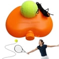 thumbnail image 1 of Single Player Tennis Trainer With Rope Suitable For Adult Or Child Beginners Equipped With 1 Rope For Elastic Tennis, 1 of 6