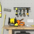 thumbnail image 4 of Heavy Duty Floating Power Tools Organizer Wall Mounted Storage Rack for Handheld & Power Tools Space Saving Drill Metal Tool Shelf for Home Garage Workshop, 4 of 10