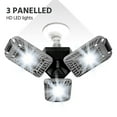 thumbnail image 2 of Bell + Howell Triburst Pro LED Garage Light 5500 Lumens 3 Panel Adjustable Socket Mount Ultra Bright Lighting, 2 of 5