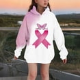 thumbnail image 2 of Little Girls Sweatshirt Crewneck Oversized Pullover Cotton Clothes Printed Long Sleeves Tops Casual Fleece Sweater with Pocket Fall Winter Warm Sweatshirts Kids Hoodies, 2 of 5