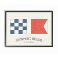 thumbnail image 4 of Stupell Newport Beach Nautical Flags Framed Giclee Texturized Art 11 x 14, 4 of 5