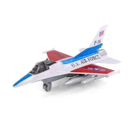 Flying Tiger U.S. Air Force F-16, White - Showcasts 980N - 7.5" Scale Diecast Model CarDiecast Metal