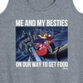 thumbnail image 3 of Disney - Darkwing Duck - Me & My Bestie Getting Food - Women's Racerback Tank Top, 3 of 5
