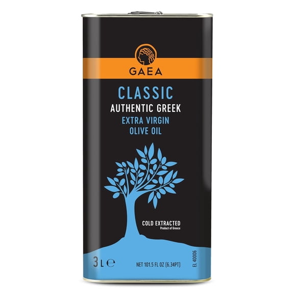 GAEA Classic Authentic Greek Extra Virgin Olive Oil, 101.5 fl oz (3L)