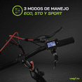 thumbnail image 4 of Patín Eléctrico Cruiser 500W 10Ah Piso Plástico con Asiento Estructura Negra, 4 of 9