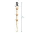 thumbnail image 2 of Itzy Ritzy Sweetie Strap Plus Bear Attache-suce en silicone pour nourrissons, 0 mois et plus, 2 of 6