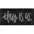 thumbnail image 2 of Barrett, Erin 24x14 Gold Ornate Wood Framed with Double Matting Museum Art Print Titled - This is Us, 2 of 4