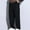 Black Athletic Pants for Men, variant on SSAAVKUY Men's Baggy Pants Tie Front Drawstring Waist Corduroy Pants Casual Loose Straight Leg Pants Trousers Black 10