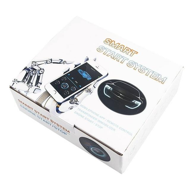 Passive Keyless Push Start System Mobile Phone Remote One-key Start/Stop for Most DC12V Cars