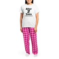thumbnail image 4 of CafePress - 2Nd Anniversary Funny Quote Women's Light Pajamas - Women's Short Sleeve Print T-Shirt and Pants Light Cotton Pajama Set, 4 of 7