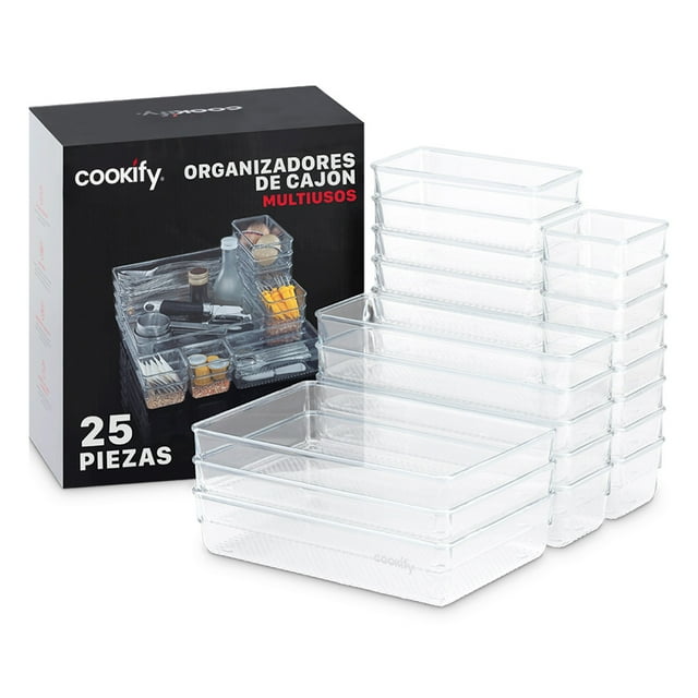Set de 25 Organizadores de Cajones Cookify Multiusos
