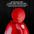 thumbnail image 4 of Ovente Electric Water Kettle 1.7 Liter with LED Indicator Light, 1100 Watts Fast & Concealed Heating Element, BPA-Free, Auto Shutoff Function and Boil Dry Protection, Red (KP72R), 4 of 6