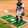 thumbnail image 5 of Baseball Hitting Training Mat for Batting Practice and Swing Development Indoor Outdoor Exercise with Home Plate, 5 of 5