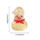 thumbnail image 2 of Adorno Navideño de Muñeco de Nieve de Resina Brillante para Escritorio | Bonita Figura con Sombrero y Bufanda Roja | Adorno Navideño Que Brilla En La Oscuridad | Decoración Duradera para Mesas Pequeñ, 2 of 2