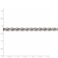 thumbnail image 4 of 925 Sterling Silver 6.4mm Link Rope Chain Necklace 20 Inch Pendant Charm, 4 of 9