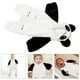 thumbnail image 4 of Body de invierno con diseño de panda para recién nacidos, niños y niñas, adorable ropa de felpa de manga larga, cálida y acogedora para clima frío, 66 cm, 4 of 7