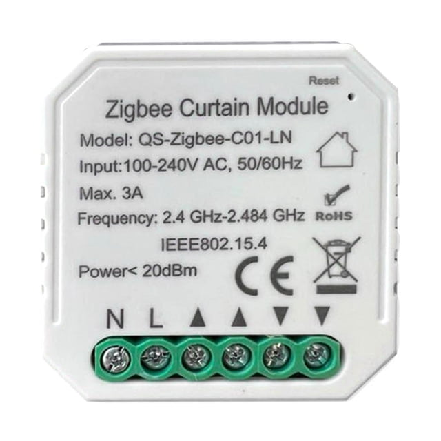 Tuya ZigBee Módulo de cortina inteligente Herramienta inteligente de bricolaje para el hog Carevas Módulo de cortina