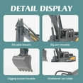 thumbnail image 4 of Esaierr Kid Car Toy Simulation Large Engineering Vehicle Boy Inertial Excavator Toddler Plastic Toy, 4 of 5