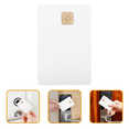 thumbnail image 1 of Cartes IC Cartes PVC à Puce Cartes PVC Vierges Cartes PVC Cartes de Crédit Vierges avec Jetons Cartes Vierges Cartes de Crédit Blanches pour Bureau Blanc, 1 of 6