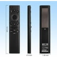 thumbnail image 5 of BN59-01385A Solar Frame TV Remote Replacement for Samsung Smart TV with Voice Bluetooth Rechargeable Solar Cell, Compatible with Samsung 2020 to 2023 Neo LED 4K Ultra HD TV, 4 Shortcut Buttons, Black, 5 of 7