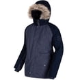 thumbnail image 2 of Regatta Great Outdoors - Chaqueta Parka impermeable aislante modelo Salton para hombre (Azul Piedra/Azul Marino) Regatta UTRG2851_P, 2 of 2