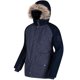 thumbnail image 2 of Regatta Great Outdoors - Chaqueta Parka impermeable aislante modelo Salton para hombre (Azul Piedra/Azul Marino) Regatta UTRG2851_P, 2 of 2