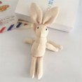 thumbnail image 3 of NEW Rabbit Plush , Animal Stuffed Dress Rabbit Key chain TOY, Kid's Party Plush TOY , Bouquet Plush Dolls, 3 of 5