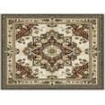 thumbnail image 2 of Boho Brown Pattern Area Rugs for Living Room, Vintage Texture Collection Area Runner Rugs Non Slip Bedroom Carpets Hallways Rug, Outdoor Indoor Nursery Rugs Décor 2x3ft(Small), 2 of 7