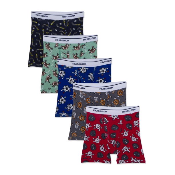 Fruit of the Loom Fruit of the Loom Assorted Print Boxer Brief