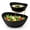 Black, variant on 2 Tier Chip and Dip Serving Set with Metal Stand,Ceramic Appetizer Bowls for Party, Multi-Use Food Display for Fruits, Snacks,White Elegant Tiered Serving Dishes for Party