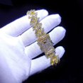thumbnail image 2 of Cuban Link Bracelet For Men Women Alloy Copper Street Wear Hip Hop Bracelet ANGGREK Otros, 2 of 4