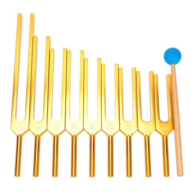 Resonant Tuning Fork, Improve Attention Tuning Fork Set Smooth Edge Complete For Clinical Use ANGGREK No