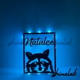thumbnail image 2 of Shinelab Raccoon Truck Metal Sign LED Wall Art, Custom Vintage Raccoon Decor Gifts 12473, 2 of 3
